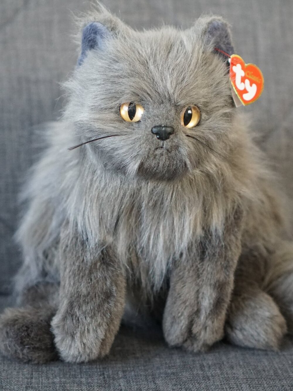 Smokey 1999 Ty Classic Plush Persian Cat NWT